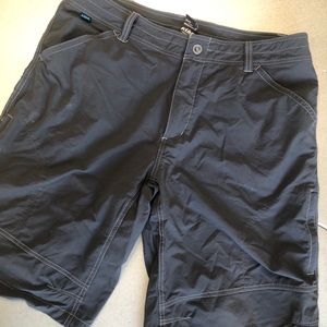 KUHL men’s hiking/cargo 38 Gun metal grey shorts